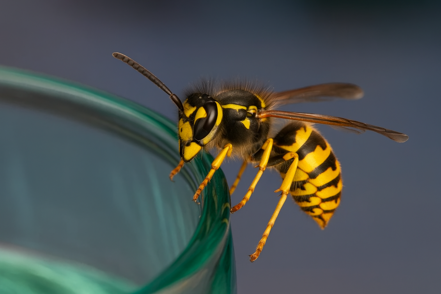 Wesp bij limonade – Foget Plaagdierbeheersing