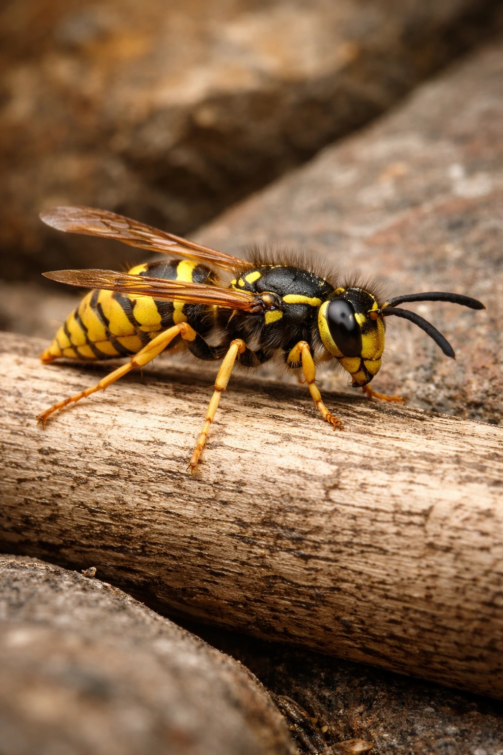 Gewone wesp (Vespula vulgaris)