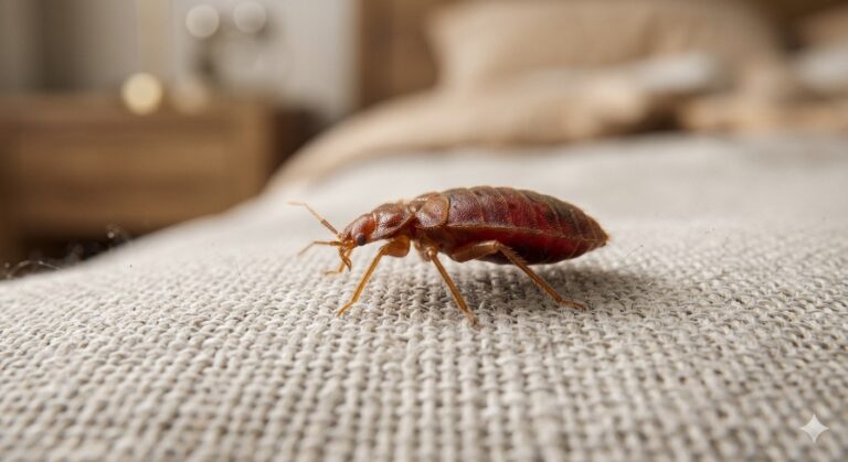 Bedwantsen op een matras